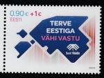 Эстония 2022 год. Эстонский Раковый Союз, 1 марка (н