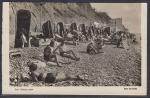 Почтовая карточка. Сочи. Ривьера, пляж. Фото И.Н. Панова, 1939 год