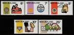 Новая Зеландия 1976 год. Юбилеи и события, 5 марок.