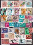 Набор иностранных марок, спорт (2), 40 марок гашеных