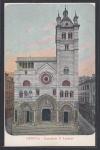 Почтовая карточка. Генуя. Собор Св. Лоренцо. Италия