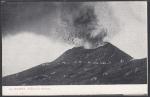 Почтовая карточка. Неаполь. Извержение Везувия. Италия
