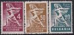 Болгария 1946 год. Провозглашение Народной Республики, 3 марки