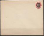Маркированный конверт Дании. Герб в овале, 8/10 эре, 1895/1912 год 