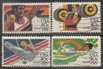 США 1983 год. Летние Олимпийские игры в Лос-Анджелесе, 4 марки (гашёные)
