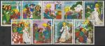 Парагвая 1979 год. Международный год детей. Сказка "Золушка", 9 марок (гашёные)