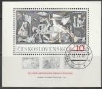 ЧССР 1981 год. 45 лет Интернациональным бригадам в Испании, блок (гашёный)