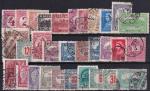 Набор марок Венгрии, начало 20 века, 31 марка гашеная