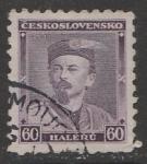 ЧССР 1933 год. Чешский общественный деятель Мирослав Тырш, 1 марка (гашёная)