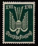 Германия (Веймарская республика) 1922 год. Авиапочта. Деревянный голубь, ном. 1 М, 1 марка из серии (наклейка)