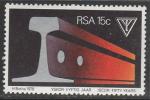 ЮАР 1978 год. 50 лет Объединённой металлургической компании, 1 марка.