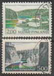 Финляндия 1964 год. Стандарт. Ландшафты, 2 марки (гашёные)
