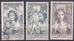 ЧССР 1959 год. 10 лет Декларации прав человека, 3 гашеных марки