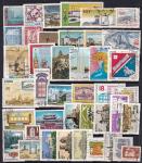 Набор иностранных марок, архитектура, 40 марок гашеных	
