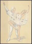 Немаркированная ПК. Русский балет. "Щелкунчик" (В.А. Власов), 1959 год 