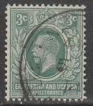 Британская Восточная Африка и Уганда 1912/1918 год. Стандарт. Король Георг V, ном. 3 С, 1 марка из серии (гашёная)