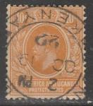 Британская Восточная Африка и Уганда 1921/1922 год. Стандарт. Король Георг V, ном. 10 С, 1 марка из серии (гашёная)