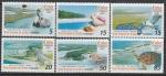 Куба 2007 год. Фауна прибрежных районов острова, 6 марок.