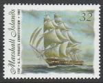 Маршалловы острова 1997 год. 200 лет фрегату "Конституция", 1 марка.