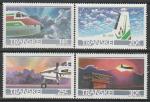 Транскей (ЮАР) 1987 год. Самолёты, 4 марки.