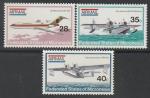 Микронезия 1984 год. Самолёты, 3 марки.