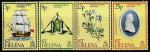 Остров Святой Елены 1979 год. Джеймс Кук. 200 лет Великим географическим открытиям, 4 марки.