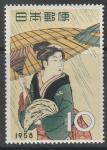 Япония 1958 год. Неделя филателии. Живопись, 1 марка.