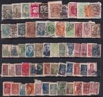 Набор марок СССР, разные темы, 60 гашеных марок