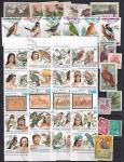 Набор иностранных марок, птицы, 40 гашеных марок