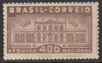 Бразилия 1938 год. Государственный архив в Рио-де-Жанейро, 1 марка.