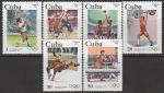 Куба 1983 год. Летние Олимпийские игры в Лос-Анджелесе, 6 марок.