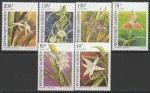 Бенин 1995 год. Орхидеи, 6 марок (н