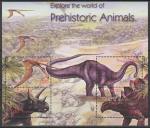 Гамбия 2003 год. Динозавры, малый лист.