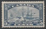 Канада 1933 год. 100 лет пересечению Атлантики пароходом, построенным в Канаде, 1 марка (наклейка)