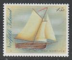 Остров Норфолк 1998 год. 200 лет парусной лодке "Норфолк", 1 марка.