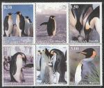 Дагестан 1998 год. Пингвины, 6 марок (н