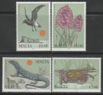 Мальта 2010 год. Международный год биоразнообразия, 4 марки (н