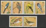 Камбоджа 1996 год. Певчие птицы, 6 марок (н