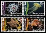 Фолклендские острова 2012 год. Морская фауна, 4 марки (н
