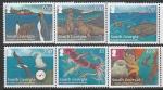 Южная Георгия и Южные Сандвичевы острова 2012 год. Морские животные, 6 марок (н