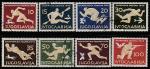Югославия 1956 год. Летние Олимпийские игры в Мельбурне, 8 марок (гашёные)