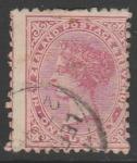 Новая Зеландия 1882/1885 год. Стандарт. Королева Виктория, ном. 1 Р, 1 марка из серии (гашёная)