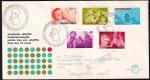 КПД Нидерландов со СГ Детские марки, 15.11.1966 год, прошел почту