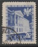 Польша 1958 год. 140 лет Варшавскому университету, 1 марка (гашёная)