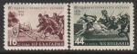 Болгария 1956 год. 80 лет Апрельскому восстанию против турок, 2 марки.