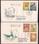 2 КПД Чехословакии Птицы, 20.02.1967 год, Прага, прошли почту