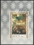 Эмират Аджман 1969 год. Картины. Итальянские шедевры, б/зубц. блок (гашёный)