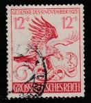 Рейх 1944 год, 21 год Путчу, 1 гашёная марка.