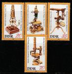 ГДР 1980 год. Оптические приборы, 4 марки.
