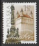 Польша 2008 год. Стандарт. Города: Рацибуж, 1 марка.